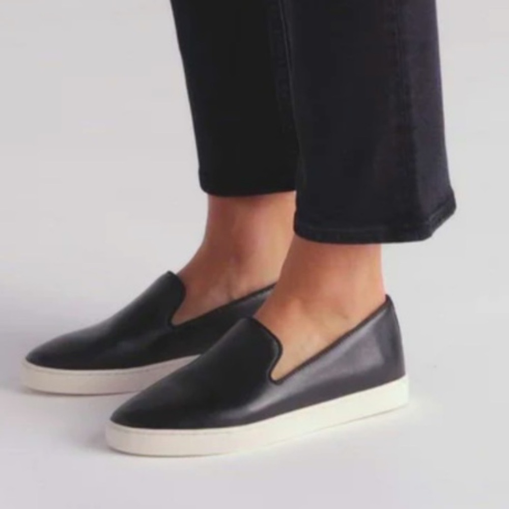Birdie The Swift Leather Slip Ons